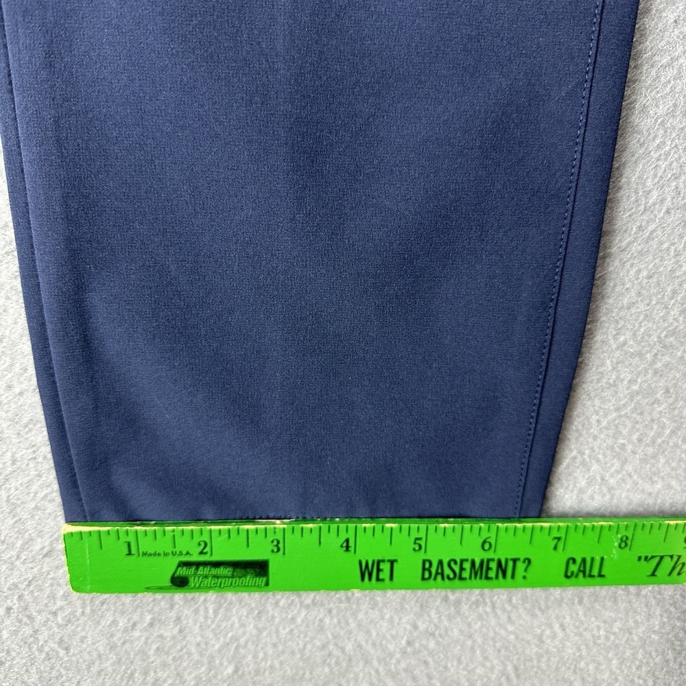 Mizzen Main Helmsman Slim Fit Performance Stretch Pants 32x30 Mens Blue Chino - Picture 8 of 10
